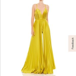 Wide leg Jumpsuit by Ieena Duggal FREE SHIPPING